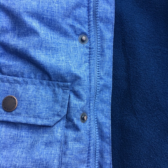 Little Me Baby Blue Jacket with Fleece Lining - Picture 8 of 12